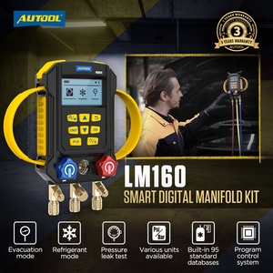 Kit de Manómetro Digital Inteligente AUTOOL LM160, Mide con Precisión las Presiones del Refrigerante (psi/kPa) y la Temperatura (-67~257F) 95 - Product Image 3