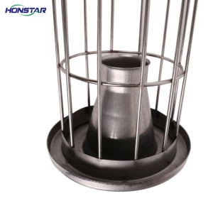 HONSTAR Cage de filtre industrielle en acier inoxydable SS304 noire avec sac collecteur de poussière à air <span class=keywords><strong>Venturi</strong></span> - Product Image 4