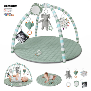 <span class=keywords><strong>Tapis</strong></span> <span class=keywords><strong>de</strong></span> gymnastique pour bébé avec 6 jouets détachables pour le développement <span class=keywords><strong>de</strong></span> la <span class=keywords><strong>motricité</strong></span>, lit en coton doux pour les activités <span class=keywords><strong>de</strong></span> bébé - Product Image 1