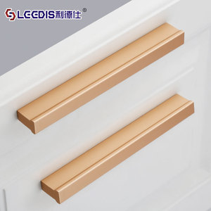 Lgcdis Cabinet Drawer Handles Aluminum Alloy Minimalist Bar Style For Furniture Hardware - Product Image 1