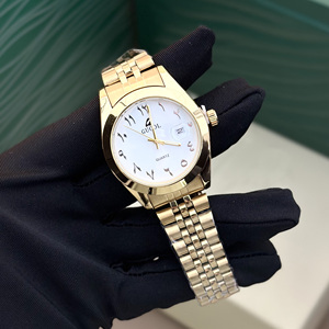 Montre pour homme en acier inoxydable 904L, sans cadran 5A CLEAN rol CUOOL, résistante à l'eau, style designer, mouvement à quartz. - Product Image 5