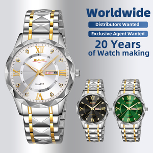 SKMEI 9369 Orologio da Uomo con Movimento al Quarzo Stabile e Cinturino in Metallo, Regalo Aziendale, Fornitura all'Ingrosso, Reclutamento Distributori Mondiali - Product Image 1