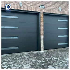 Porte de <span class=keywords><strong>garage</strong></span> sur mesure toutes saisons pour villas, avec résistance au vent structurale et surface anti-rouille enduite E. - Product Image 4