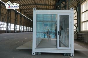 Quacent Nhà Container Nhỏ Chất Lượng Cao Bằng Thép Kết Cấu Mạ Kẽm/Cửa Hàng/Văn Phòng Nhà Lắp Ghép Khung Kim Loại Tùy Chỉnh - Product Image 3