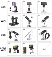 Portátil 2MP 1000X 1080P Cámara de electrones digital Microscopio Fuente de luz LED Pocket WiFi Connect para reparación móvil Comprar en línea