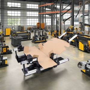 Adjustable Manual Aircraft Box <b>Binding</b> <b>Machine</b> Folding Tool with Motor Bearing Engine PLC-Core Components Included - Product Image 3