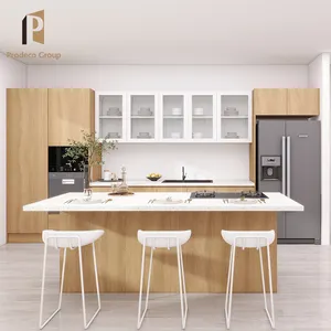 Unit Melamine Home Wood Kitchen Cabinets Furniture Kitchen Cabinet