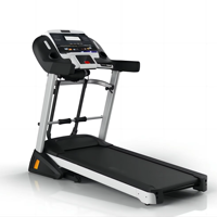 YIJIAN penjualan terlaris penggunaan rumah dilipat DK50AD Treadmill listrik LCD latihan kebugaran peralatan untuk berlari berjalan 140kg