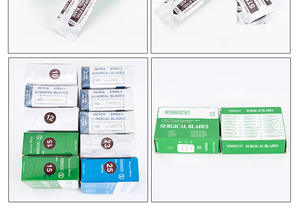 Lama chirurgica sterile dentale monouso universale in acciaio al carbonio in acciaio inossidabile - Product Image 6