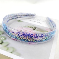 Bandeau pour enfants avec paillettes scintillantes et sable mouvant, joli nœud en paillettes pour enfants, serre-tête pour bébé, accessoires pour cheveux