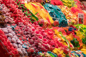 Halal Gummi Sour Assorted Flavored Gummy <strong>Worms</strong> <strong>Sweets</strong> Bulk Sour Jelly Candy Wholesale - Product Image 6