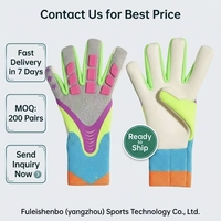 Guantes de Portero de Fútbol Profesionales Ajustables con Dedos Libres de Látex Edición Mundial 2026 OEM ODM Logotipo Personalizado Entrenamiento