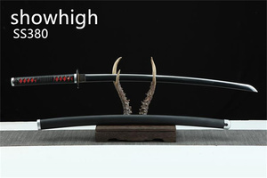 Espada Katana Hecha a Mano, Espada <span class=keywords><strong>de</strong></span> Demon Slayer <span class=keywords><strong>Kamado</strong></span> <span class=keywords><strong>Tanjiro</strong></span> para Cosplay, SS380 - Product Image 3