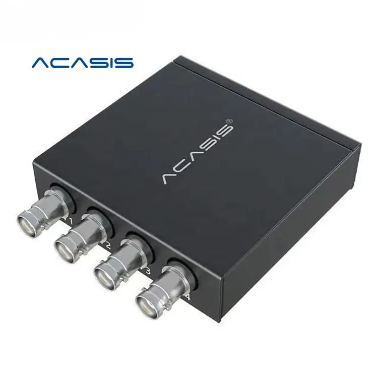 Acasis Alta Qualidade 4 canais AHD para USB3.0 Capture Card 720p UVC AHD Video Capture Box para o jogo da câmera outro uso