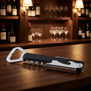 Cavatappi e Apribottiglie Milo Modello 112599-1 per Uso in Cucina o Ristorante - Product Image 3