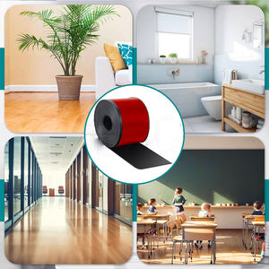 Modern PVC kendinden sopa süpürgelik Trim esnek kendini Pvc yapıştırıcısı süpürgelik kauçuk süpürgelik kalıp Trim - Product Image 5