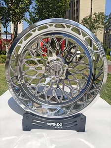 Rines Deportivos Cromados de Aleación Forjada 8x6.5 8x170 8x180 6x139.7 6x135 para Ford F150 F250 22x10 22x12 24x14 para Chevy 8 Birlos - Product Image 6