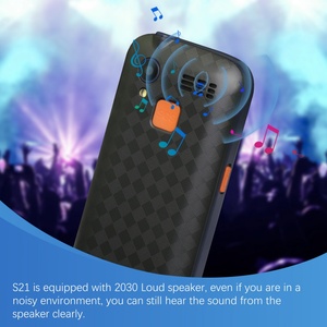 Téléphone mobile SOS senior S21 - Débloqué, facile à utiliser, clavier QWERTY, double SIM, jeu, petite taille, mini design, espagnol, batterie 800 mAh - Product Image 4
