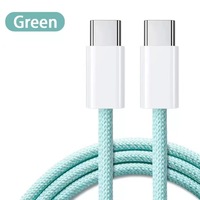 Kabel USB C 3A Nylon Braided Pengisian Cepat Kabel Data 1M 2M Tipe C Kabel Charger untuk Ponsel Kabel Pengisian Daya USB C
