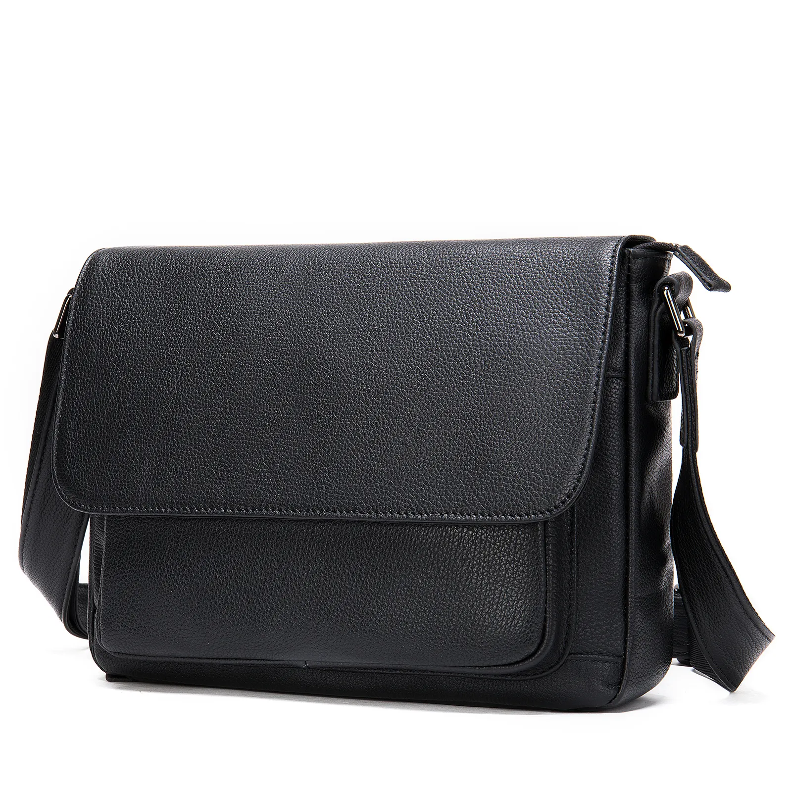 Marrant Fashion Casual Flip Shoulder Bag Genuine Leather Men Crossbody Bags for iPad Leather Messenger Bag Men