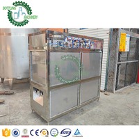 2 4 boquillas de cabeza personalización isobárica bebida carbonatada cerveza 330ML 500ML máquina selladora de llenado de latas de refresco con lavado