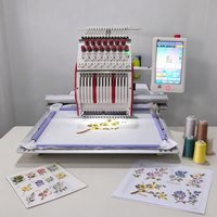 Machine à broder de qualité industrielle avec 15 aiguilles pour la production de petits volumes
