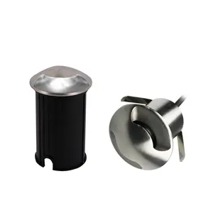Lámpara subterránea de entrada al aire libre 3W Uno Dos Tres Cuatro Vista lateral Luz de cubierta enterrada - Product Image 4