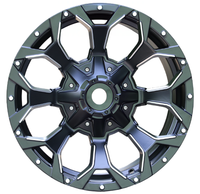 Kit Roda & Ban Off-Road 4x4 Presisi OEM Baru, Velg Aluminium Alloy All-Terrain 16-22 Inch, Universal untuk Berbagai Mobil