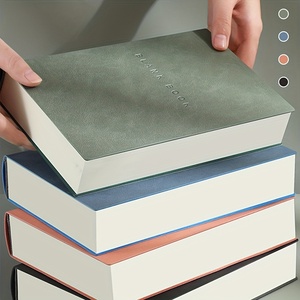 A5 Ultra Épais Papier Doublé En Cuir Couverture Souple À Couverture Rigide 100 Gsm Cahier de Papier pour Bureau Maison École Affaires Écriture - Product Image 6