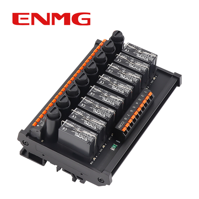 ENMG Industrial - Grade Solid State Relay Module RT - SSK Contactless DC PLC AC Amplifier Board with  Fuse Protection