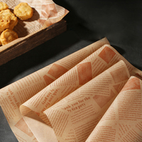 Papier Kraft Imprimé Personnalisé pour Emballage Alimentaire Riche en Graisses, Enduit de Cire, Idéal pour Viandes Fraîches et Charcuteries – Vente en Gros