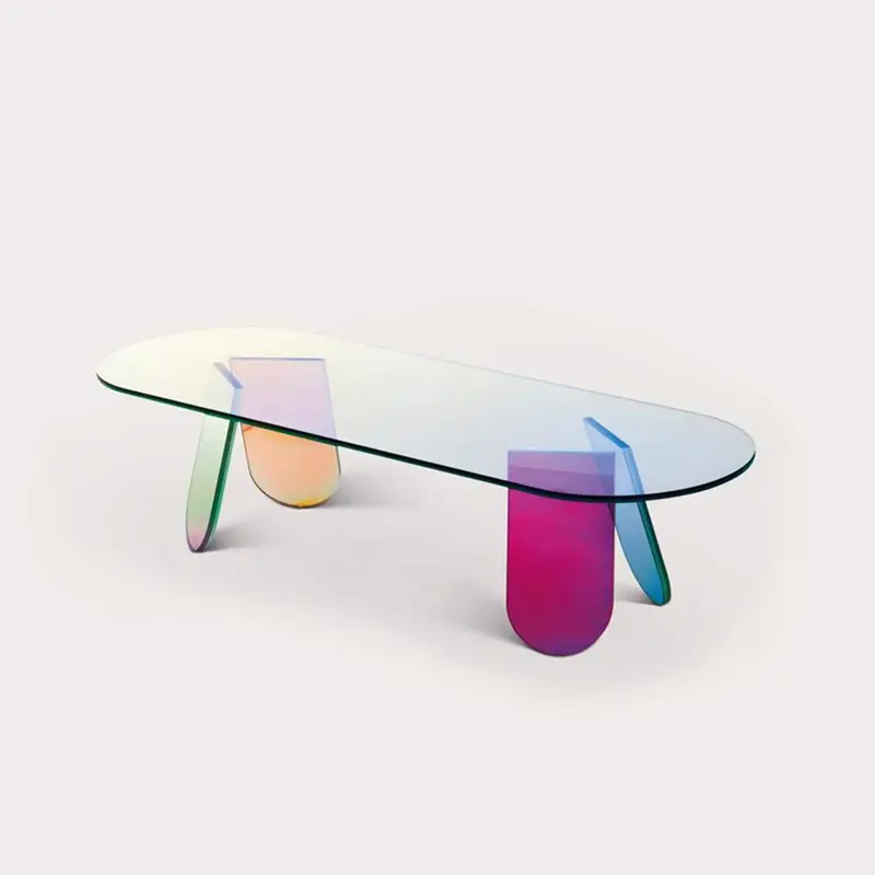 Cake Tables Wedding Custom Modern Colored End Tea Side Living Room Furniture Round Acryl Colorful Acrylic Tables