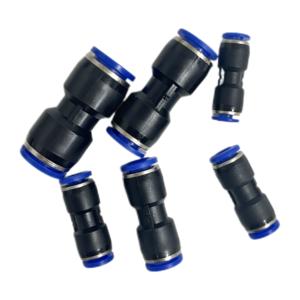 ข้อต่อท่ออากาศแบบข้อต่อตรง4มม. 6มม. 8มม. 10มม. ข้อต่อลมแบบนิวเมติก - Product Image 2