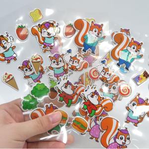 ملصقات منتفخة مخصصة ملصقات فقاعات ترويجية بالجملة بالجملة زينة العطلات - Product Image 3