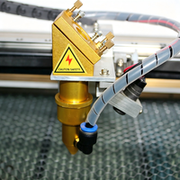 Machine de gravure laser CO2, mini découpeuse laser CNC pour le cuir et le bois, petite machine de découpe et de gravure laser
