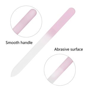 Toptan özel logo manikür güzellik aracı renkli tırnak kitleri plastik koruyucu kutu ile seramik kristal cam tırnak törpüsü - Product Image 2