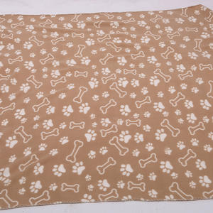 Disposable Cozy <strong>Paws</strong> <strong>Printed</strong> Fleece Blanket Mat for Cat Dog Pet Sleep Mat Pad Bed Cover Blanket - Product Image 5