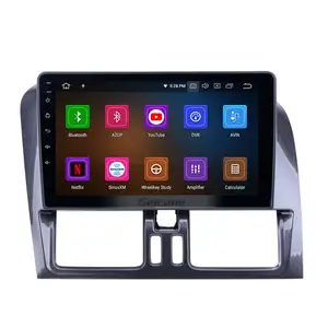9 "Android 12.0 GPS Navigations radio für Volvo XC60 2008-2016 Touchscreen Autoradio mit WIFI Carplay Unterstützung DVR DAB
