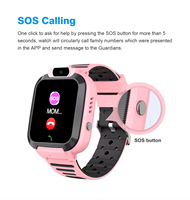 Jam Tangan Pintar Anak Q16S 2G Kartu SIM Panggilan Darurat SOS Pelacak Lokasi LBS Obrolan Suara Tahan Air IP67 Smartwatch Anak