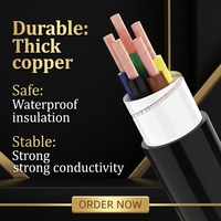 Cable de Cobre de Alto Rendimiento con Aislamiento XLPE y Revestimiento de Silicona -40 105 ° C para Bomba Sumergible de Minería