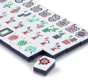 Tessere di Mahjong Americane di Lusso OEM, Design Moderno in Acrilico Grigio, Opere d'Arte Mahjong Americane, Tessere Classiche di Mahjong - Product Image 5