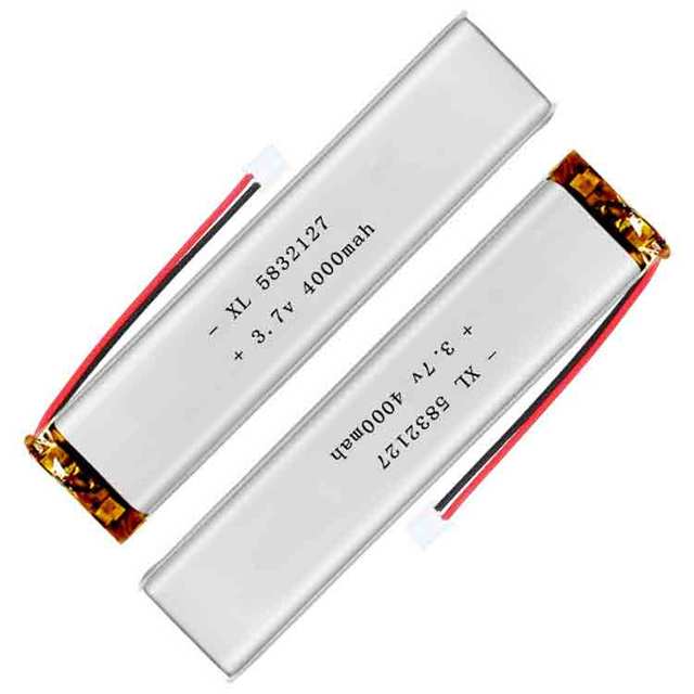 5832127 High Capacity Polymer Lithium Ion Battery 3.7v 4000mah Rechargeable Lipo Batteries
