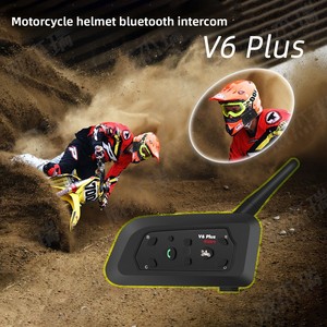 Casco Moto V6 Pro con Interfono, Cancellazione Attiva del Rumore, Ricarica Rapida Type-C, Comunicazione a Lungo Raggio - Product Image 2