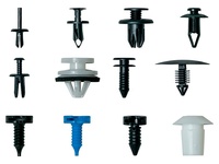 Kit universel de 280 attaches de garniture de voiture, clips de fixation rapide de type poussoir, assortiment en boîte pour la modification des véhicules LR