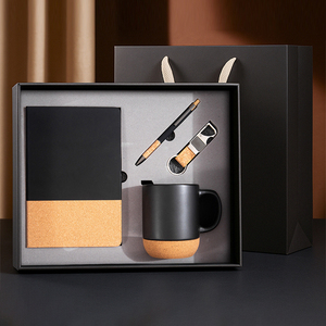 Set de regalo de cuaderno, taza y bolígrafo con logotipo personalizado para recompensas de empleados, regalos para clientes, eventos de campañas de marca corporativa. - Product Image 5