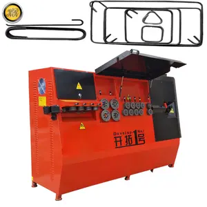 Machine de cintrage automatique de fil de barre d'acier en métal 2D 3D CNC, prix d'usine
