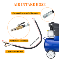 Herramienta de Extracción de Inyectores de Combustible Neumáticos Universales MT-Tools con 1 Año de Garantía, Extractor de Acero para Inyectores Diesel Common Rail