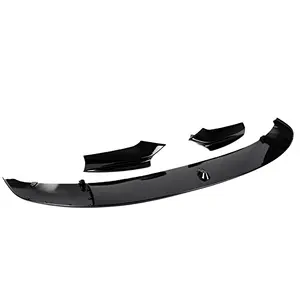 Splitter Spoiler anteriore paraurti anteriore nero lucido stile MP per BMW serie 5 F10 520i 540i 2010-2016