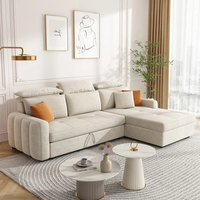 Profession elle 14 Jahre große Fabrik Direkt versorgung Günstiger Preis Gepolsterte Sofa garnitur Starke Holzrahmen maßge schneiderte OEM Schlafs ofa