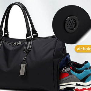 Compartimentos para zapatillas de deporte, bolso de hombro portátil, informal, para hacer deporte, gimnasio, negocios, viaje - Product Image 6